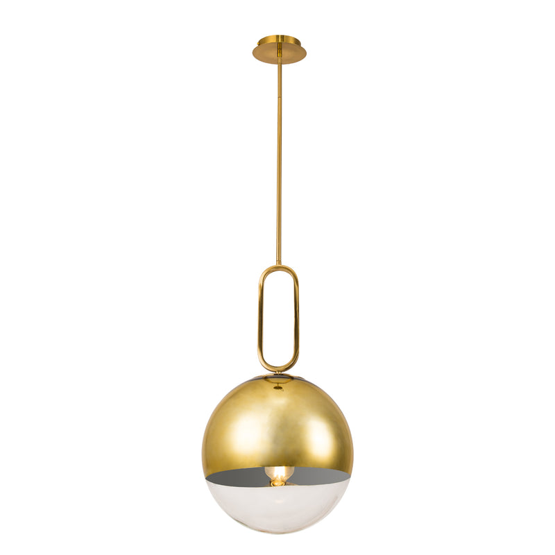 Eurofase 37349-011 One Light Pendant, Gold