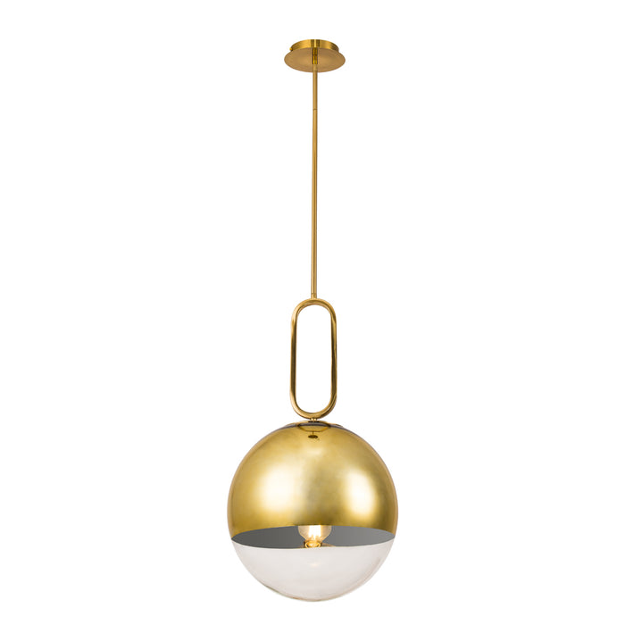 Eurofase 37349-011 One Light Pendant, Gold