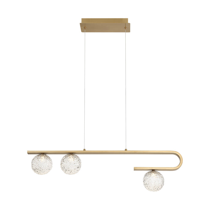 Eurofase 37350-017 LED Pendant, Gold