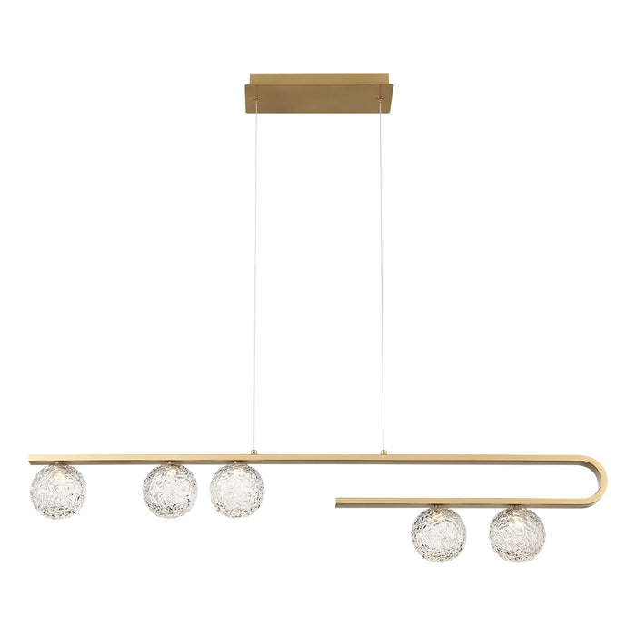 Eurofase 37351-014 LED Pendant, Gold