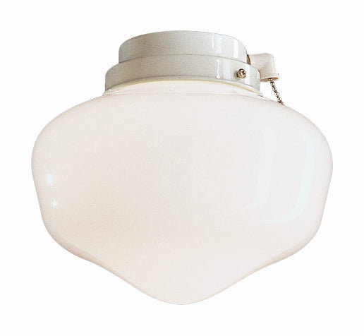 Minka Aire K9402L-44 One Light Fan Light Kit, White