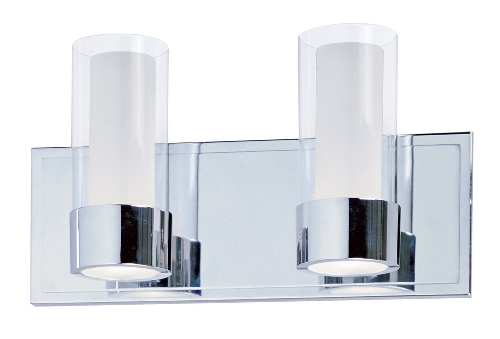 Maxim 23072CLFTPC/BUL LED Bath Vanity, Polished Chrome