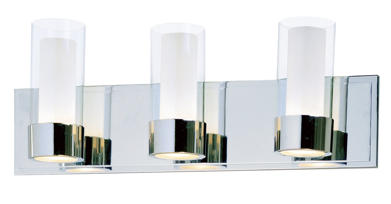 Maxim 23073CLFTPC/BUL LED Bath Vanity, Polished Chrome