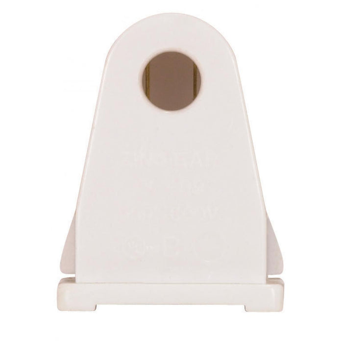 Satco 80-1497 Shallow Base Slide-On Quick Wire, White