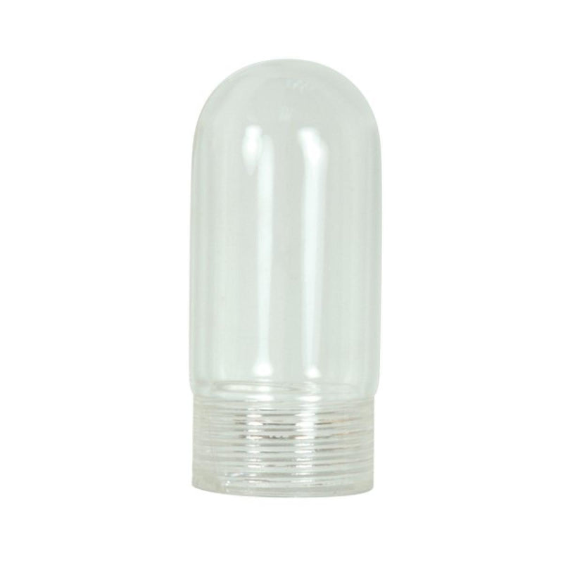 Satco 80-1591 Glass With Threads, Clear