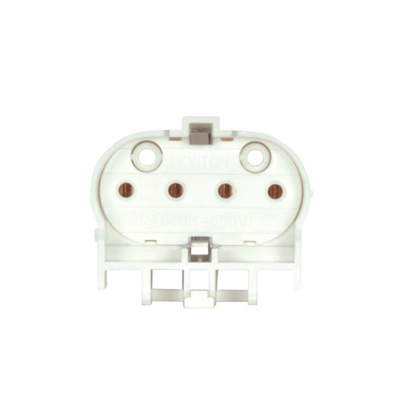 Satco 80-1601 Shunted Horizontal Snap-In Mounting For Electronic Ballasts Bottom Push-In Wiring, Not Specified