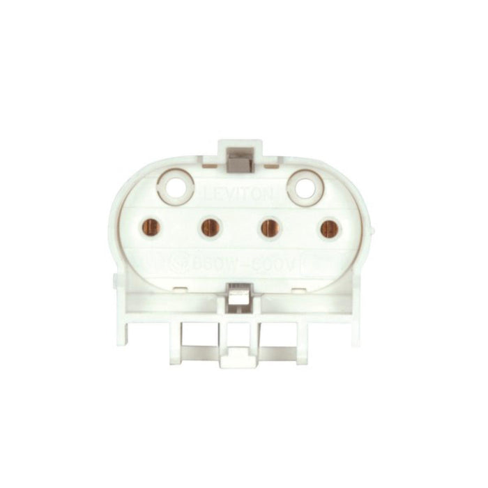 Satco 80-1601 Shunted Horizontal Snap-In Mounting For Electronic Ballasts Bottom Push-In Wiring, Not Specified