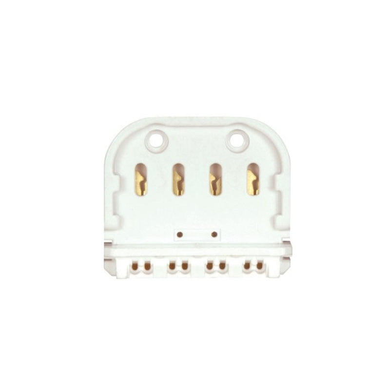 Satco 80-1605 Long Twin Tube Lampholder, Not Specified