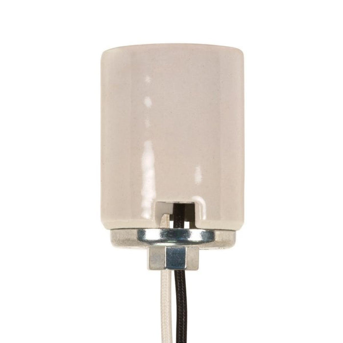 Satco 80-1613 Socket, Glazed
