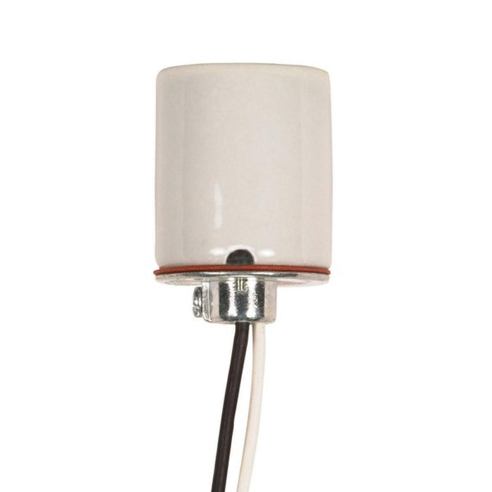 Satco 80-1614 Socket, Glazed