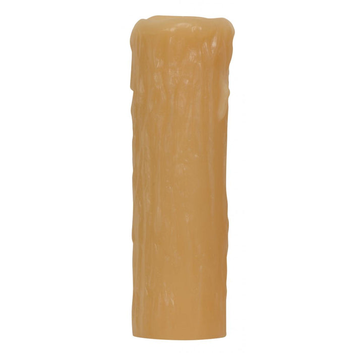 Satco 80-1619 Oversize Resin Full Drip, Amber