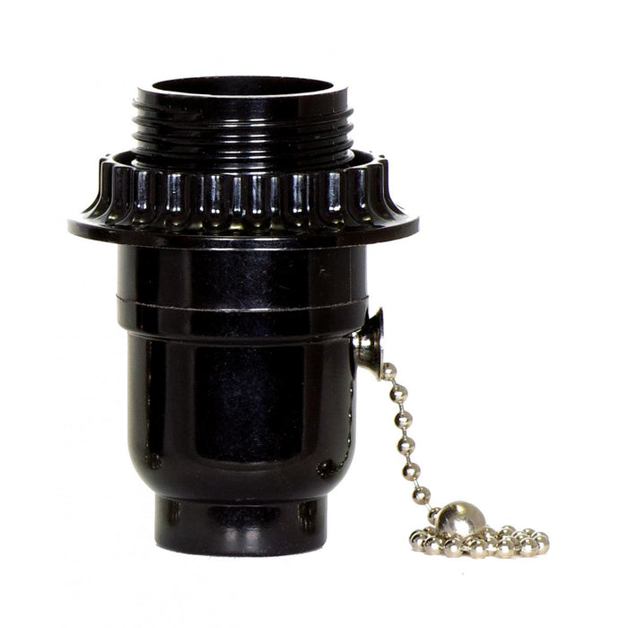 Satco 80-1640 1/8 Ip Cap With Set Screw, Nickel