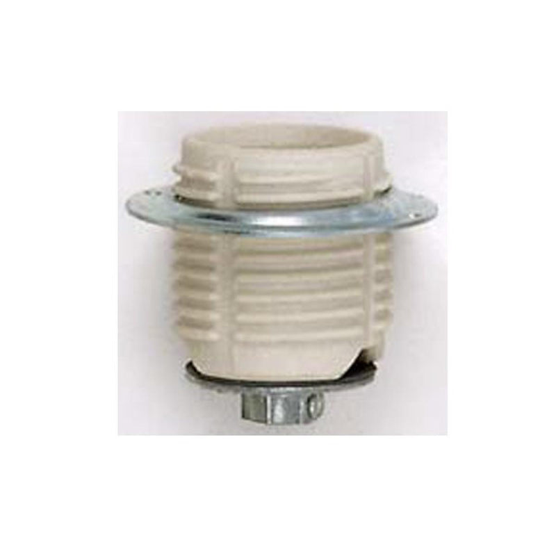 Satco 80-1647 Socket, White