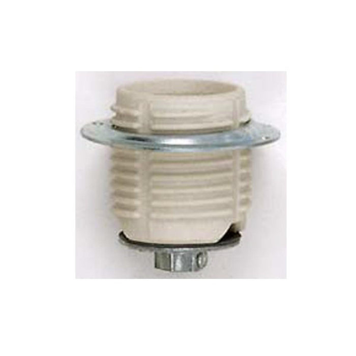 Satco 80-1647 Socket, White