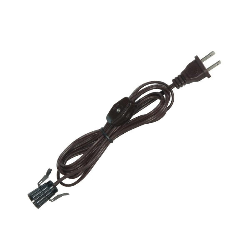 Satco 80-1651 Cord Set, Brown