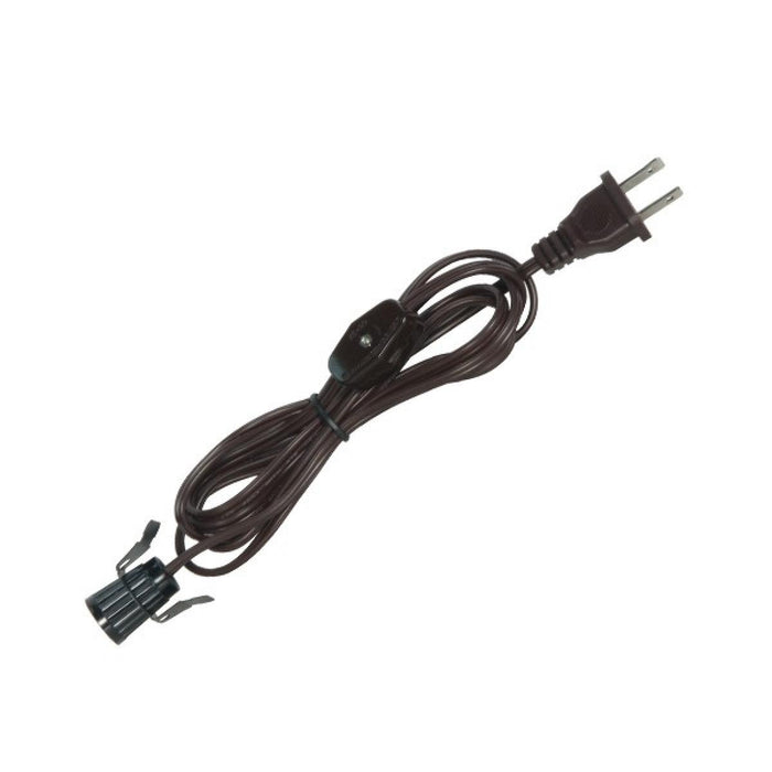 Satco 80-1651 Cord Set, Brown