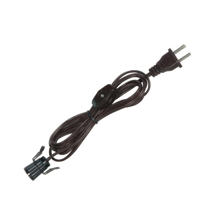 Satco 80-1652 Cord Set, Brown