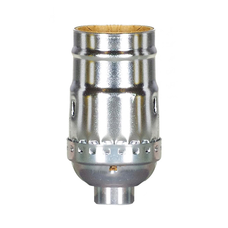 Satco 80-1670 Socket, Nickel