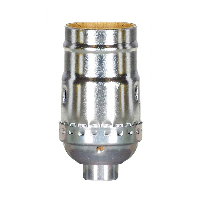 Satco 80-1670 Socket, Nickel