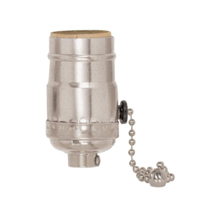 Satco 80-1672 Socket, Brite Gilt