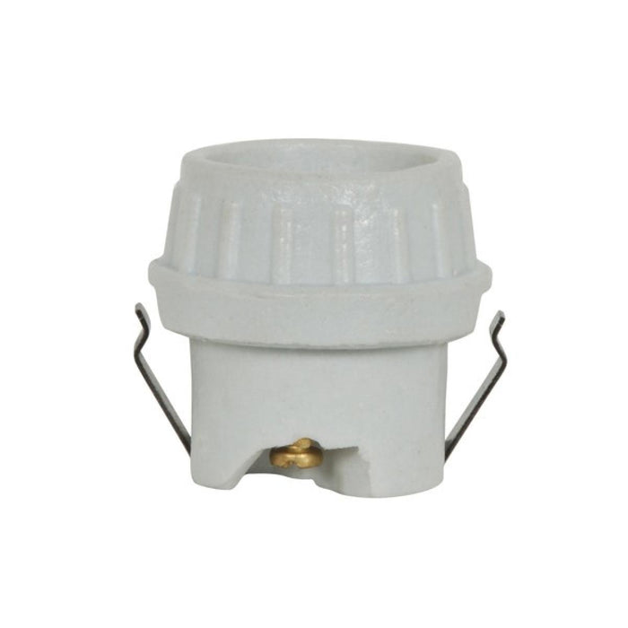 Satco 80-1680 Socket, White