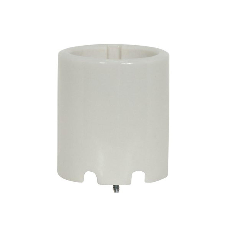 Satco 80-1681 Socket, White