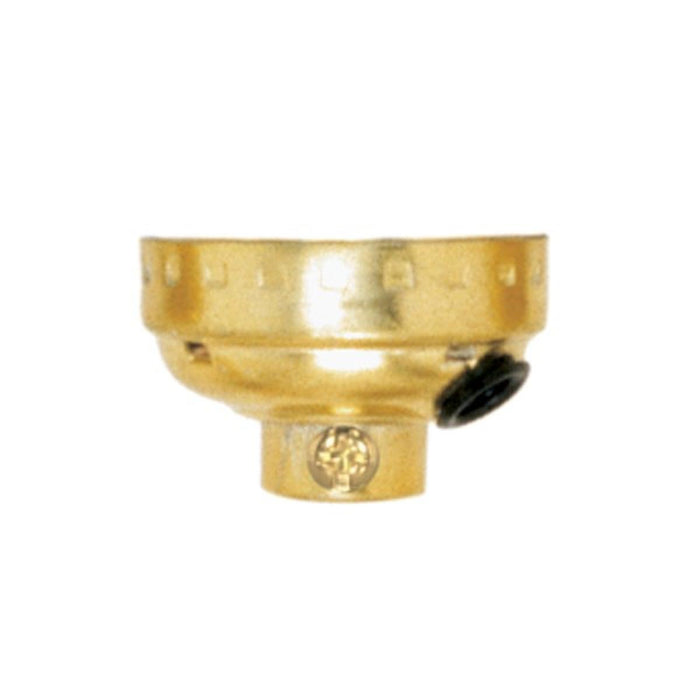 Satco 80-1701 Cap With Paper Liner, Brite Gilt