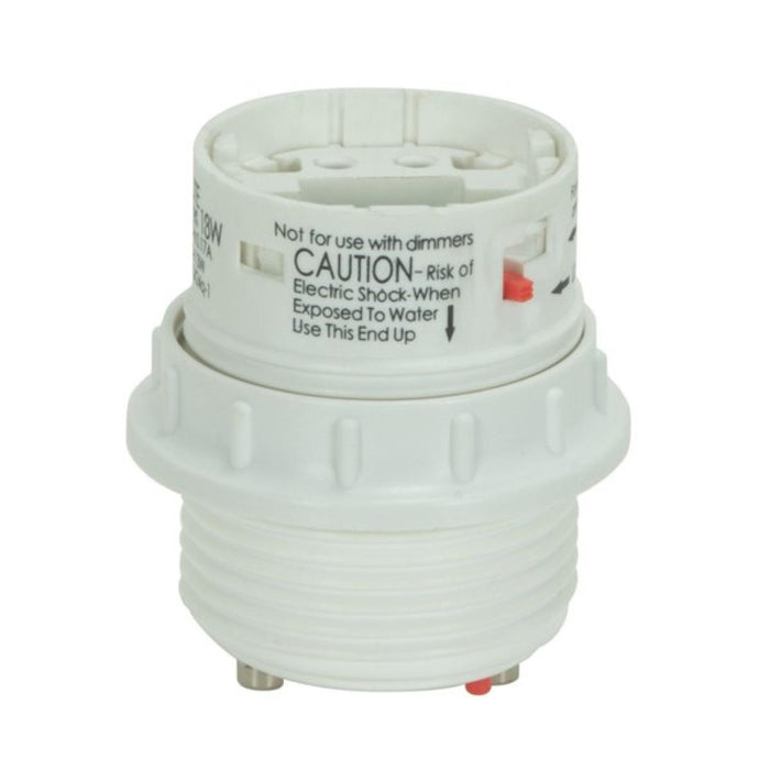 Satco 80-1713 Smooth Phenolic G24Q-3 & Gx24Q-3 0.34A, Not Specified