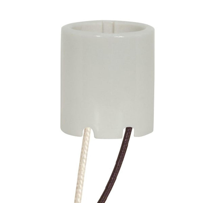Satco 80-1734 Socket, White