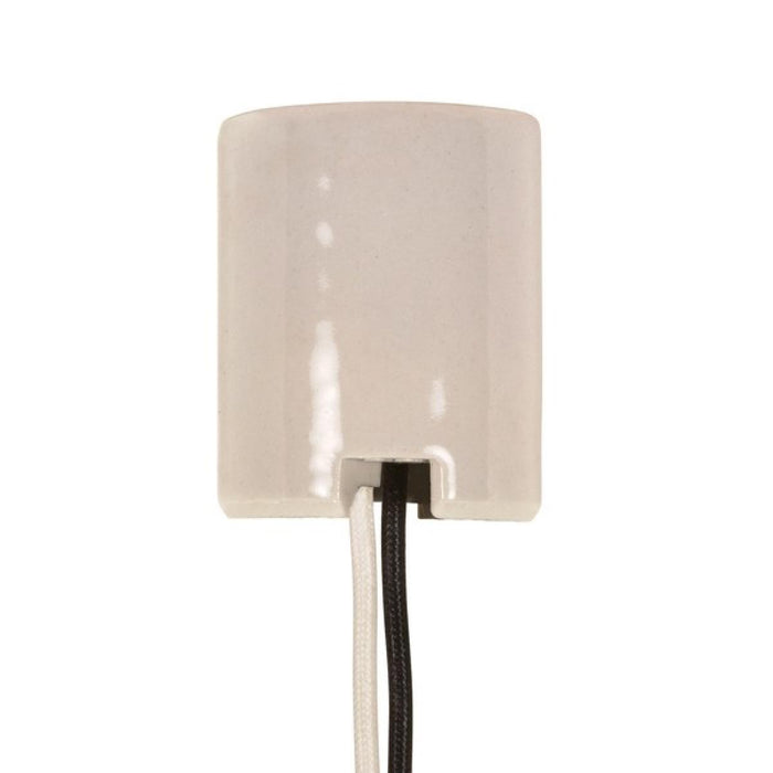 Satco 80-1751 Socket, Glazed
