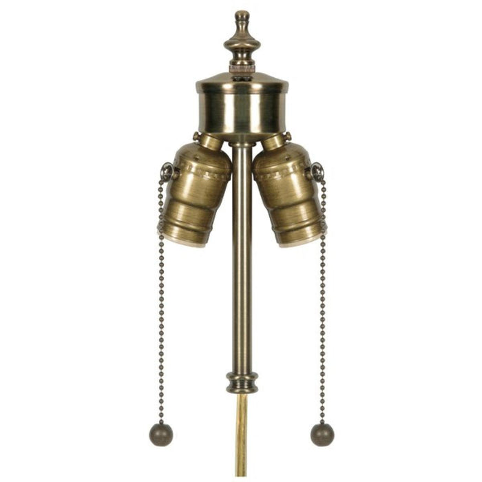 Satco 80-1764 Socket, Antique Brass
