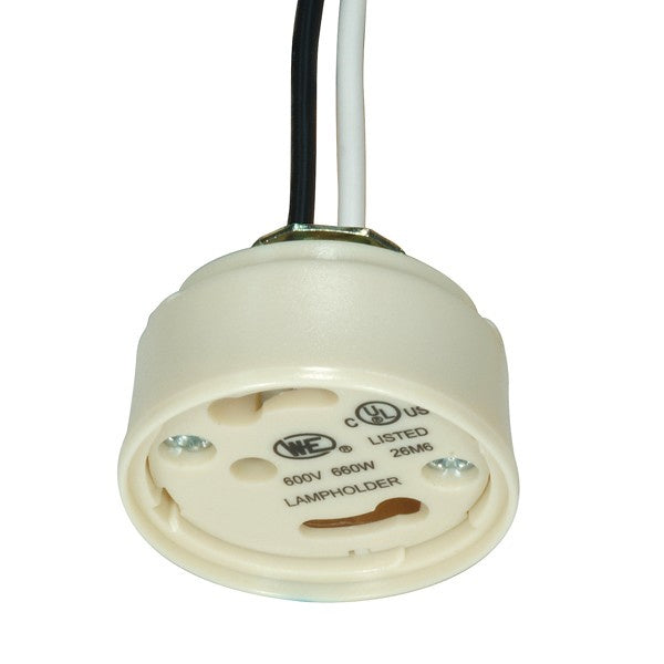 Satco 80-1858 Ballast And Socket Combination For Gu24, Tan
