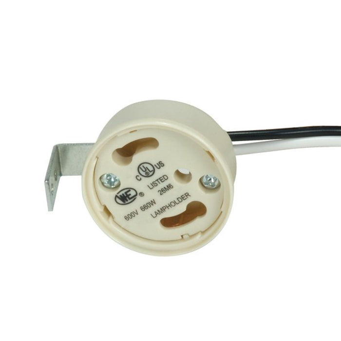Satco 80-1861 Ballast And Socket Combination For Gu24, Tan
