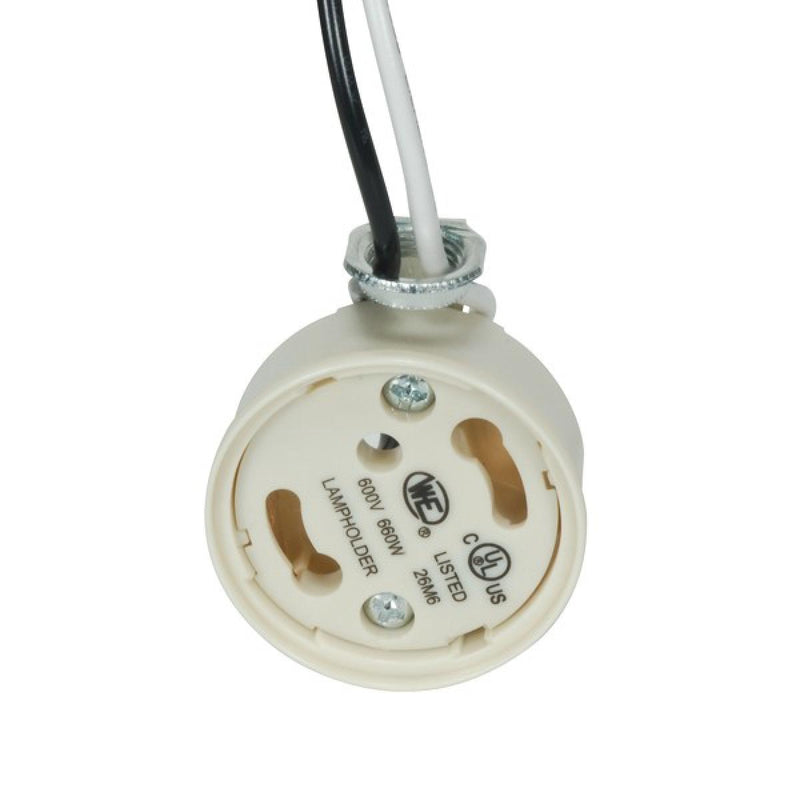 Satco 80-1862 Ballast And Socket Combination For Gu24, Tan