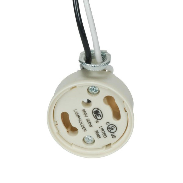 Satco 80-1862 Ballast And Socket Combination For Gu24, Tan
