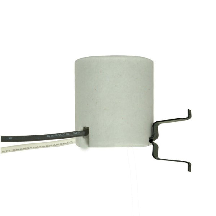 Satco 80-1956 Socket, White