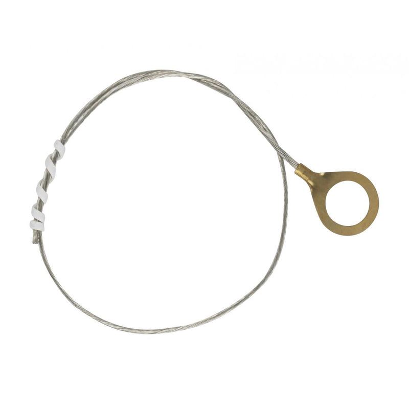 Satco 80-1965 1/8 Ip Round Ground Lug, Tinned Copper