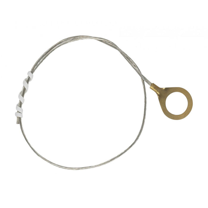 Satco 80-1965 1/8 Ip Round Ground Lug, Tinned Copper