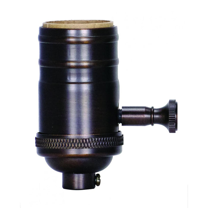 Satco 80-1968 Socket, Dark Antique Brass