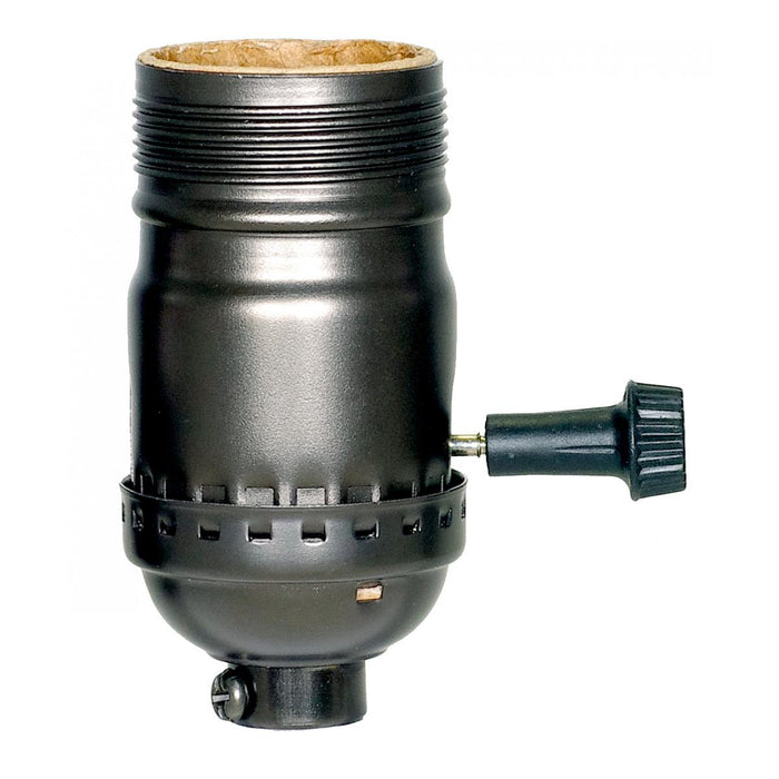 Satco 80-1969 Socket, Dark Antique Brass