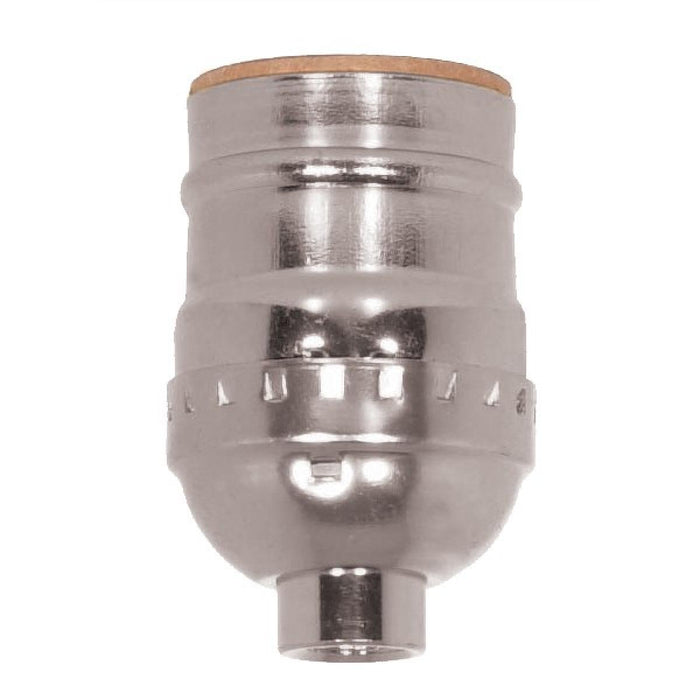 Satco 80-1981 Socket, Nickel