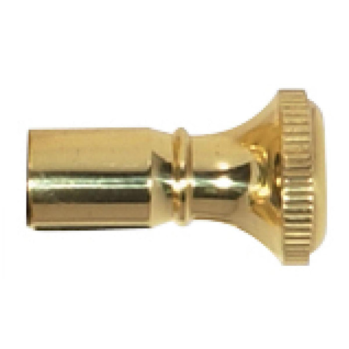 Satco 80-1985 Knob, Polished Brass