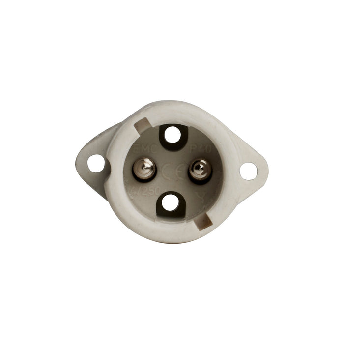 Satco 80-2035 Socket, White