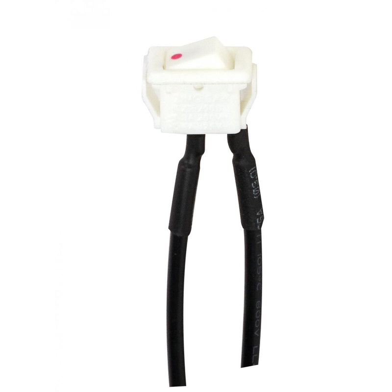 Satco 80-2037 Phenolic Rocker Switch W/Dot, White