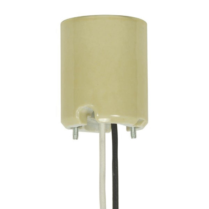 Satco 80-2090 Socket, Yellow
