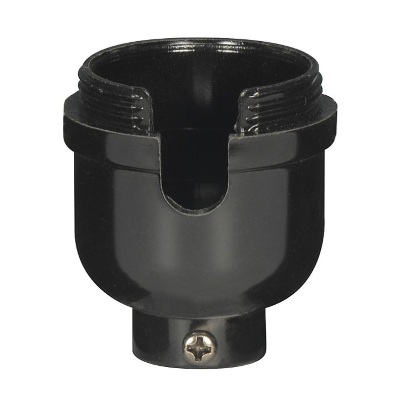 Satco 80-2135 1/8 Ip Cap Only, Black