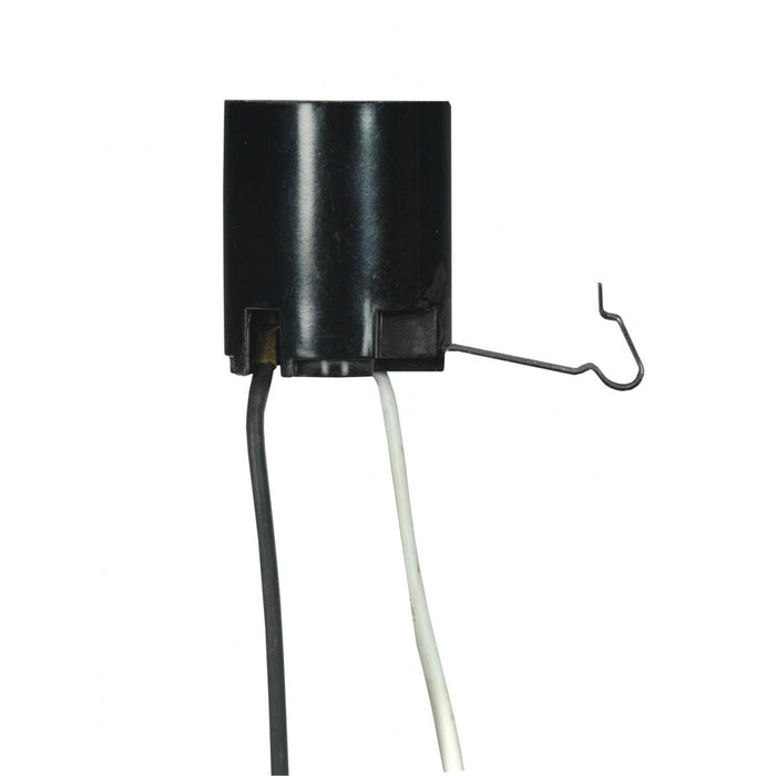 Satco 80-2162 Socket, Black