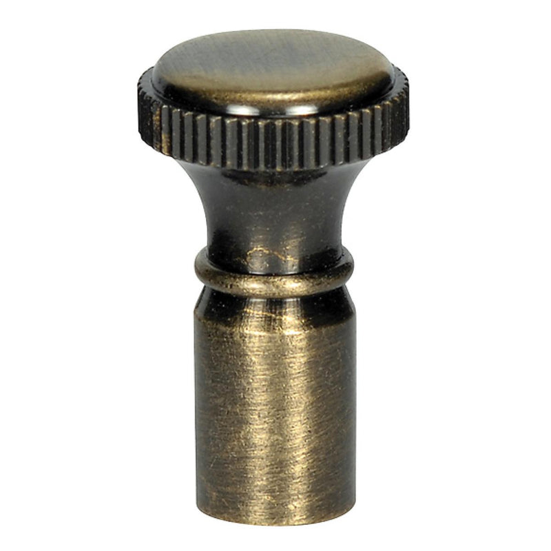 Satco 80-2221 Knob, Antique Brass