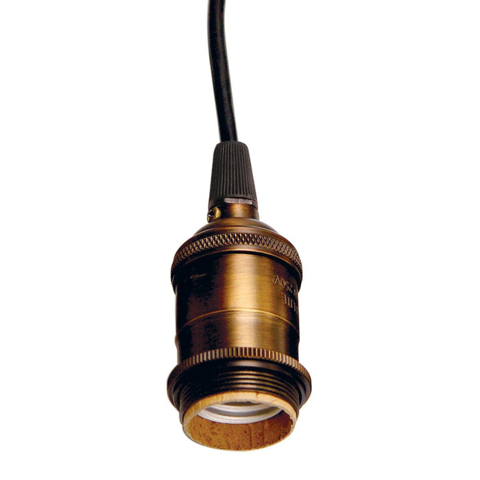Satco 80-2269 Lampholder, Dark Antique Brass