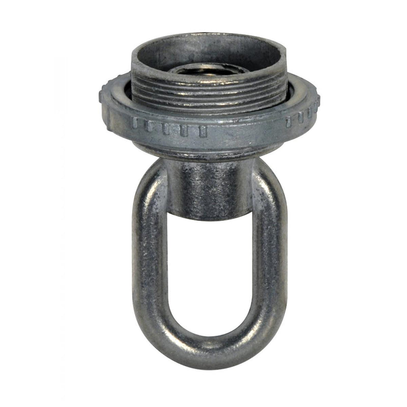 Satco 80-2287 1/8 Ip Screw Collar Loop With Ring, Unfinished